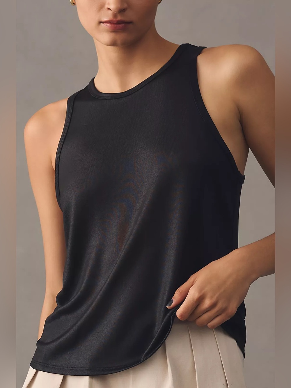 Anthropologie Porridge Shine Racerback Tank